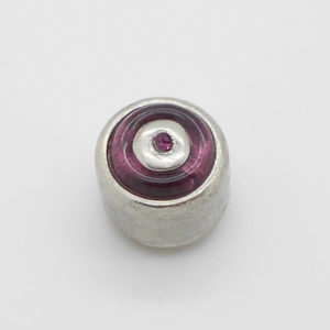 Color Donut Jewel Charm (Amethyst)