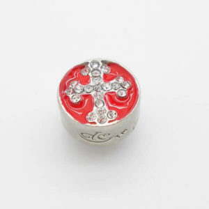 Cross Jewel Charm(Red)